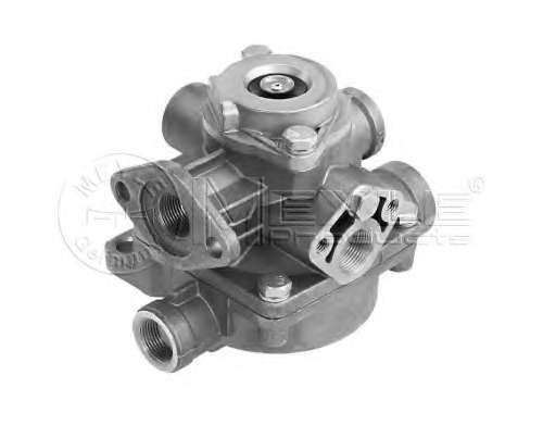 Тормозной клапан, система прицепа