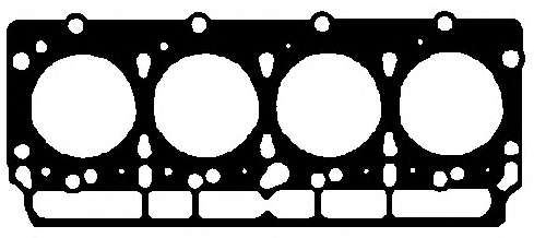 Прокладка ГБЦ Ford Transit 2.5D 92-, Ø 95,00 мм (1.27 мм)