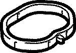 Прокладка колектора впускного Ford Focus 1.4/1.6 16V/Mazda 121 1.25 96-04
