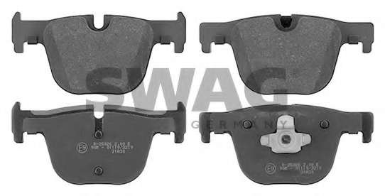 Комплект тормозных колодок, дисковый тормоз