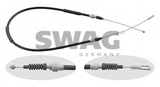 Трос, стояночная тормозная система