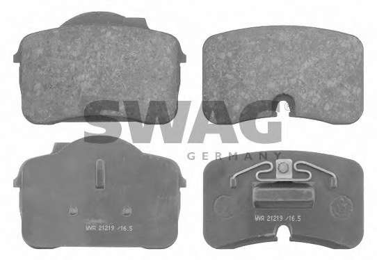 Комплект тормозных колодок, дисковый тормоз