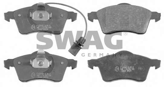 Комплект тормозных колодок, дисковый тормоз