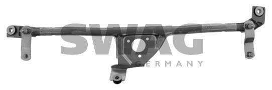 Система тяг и рычагов привода стеклоочистителя