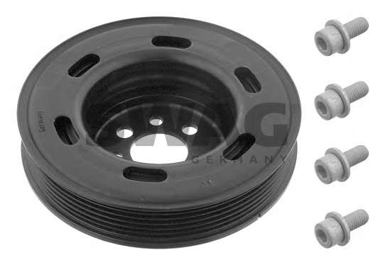 Ременный шкив, коленчатый вал