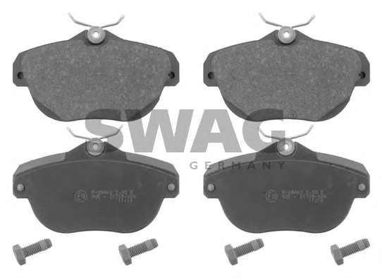 Комплект тормозных колодок, дисковый тормоз