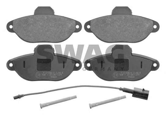 Комплект тормозных колодок, дисковый тормоз