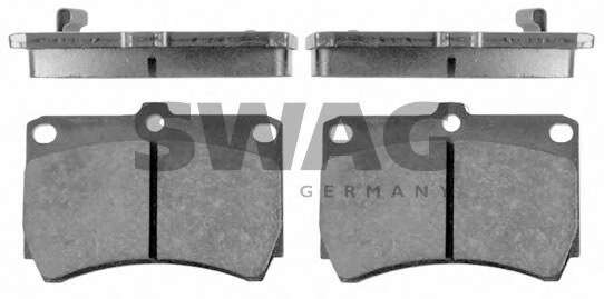 Комплект тормозных колодок, дисковый тормоз