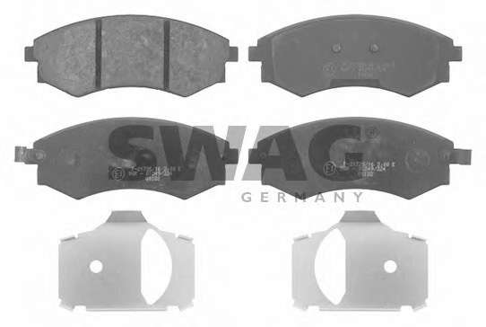 Комплект тормозных колодок, дисковый тормоз