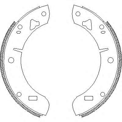 Комплект тормозных колодок