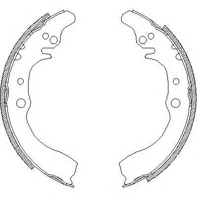 Комплект тормозных колодок