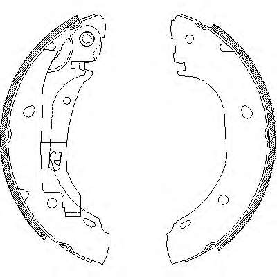 Гальмівні колодки (набір)
