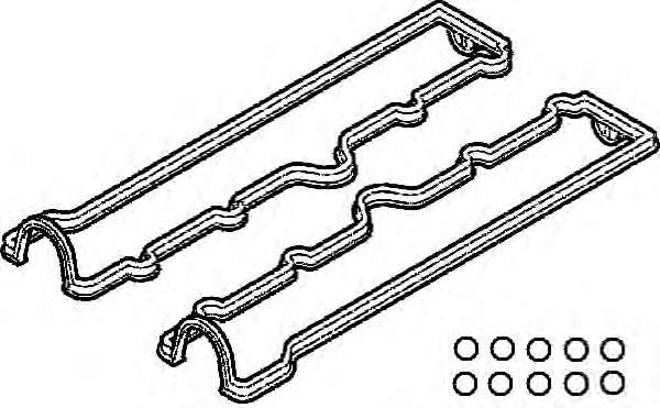 Прокладка кришки клапанів Opel Astra F/Vectra B 1.4/1.6 16V 94-02 (к-кт)