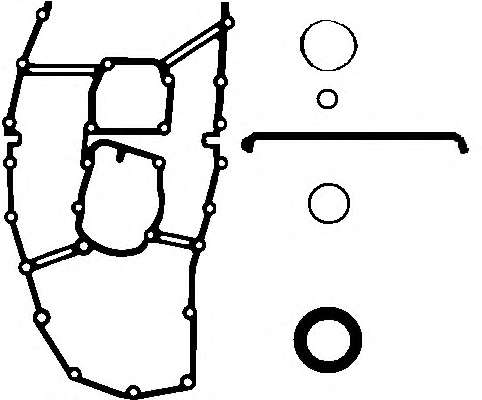 Прокладка кришки клапанів BMW 3 (E36/E46)/5 (E34) 1.6/1.8 93-06 (к-кт), M43