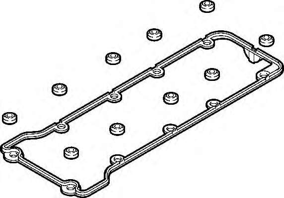 Прокладка кришки клапанів BMW 3 (E36/E46)/5 (E34) M43 1.6-1.9i 89-06 (+ сальники клапанів)