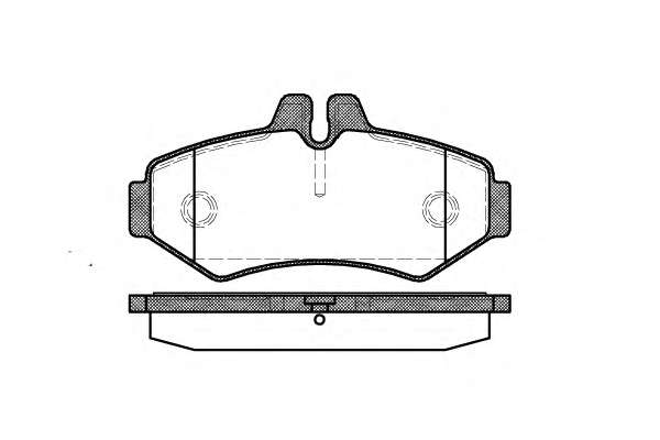 KLOCKI HAM. TYŁ LT 98-  35 2.8TDI