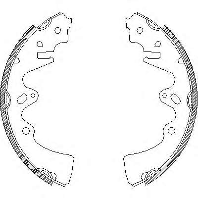 Комплект тормозных колодок