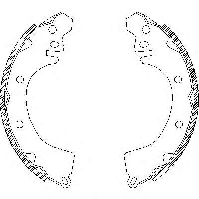 Комплект тормозных колодок