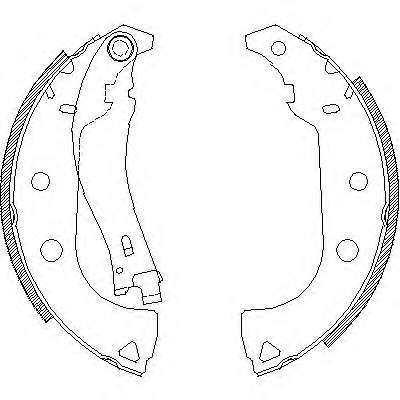 Комплект тормозных колодок