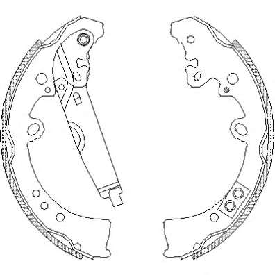 Комплект тормозных колодок