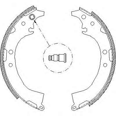 Комплект тормозных колодок
