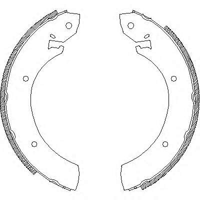 Комплект тормозных колодок