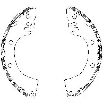 Комплект тормозных колодок