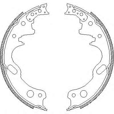 Комплект тормозных колодок