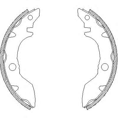 Комплект тормозных колодок