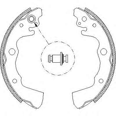Комплект тормозных колодок