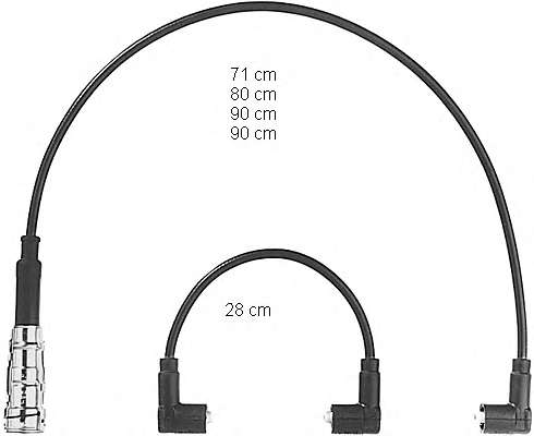 Комплект проводов зажигания