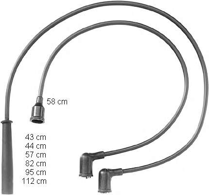 Комплект проводов зажигания