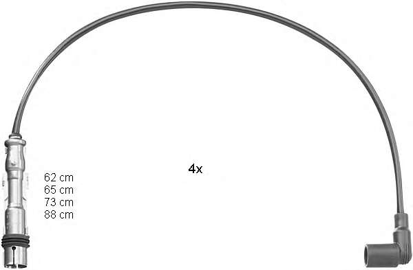 Комплект проводов зажигания