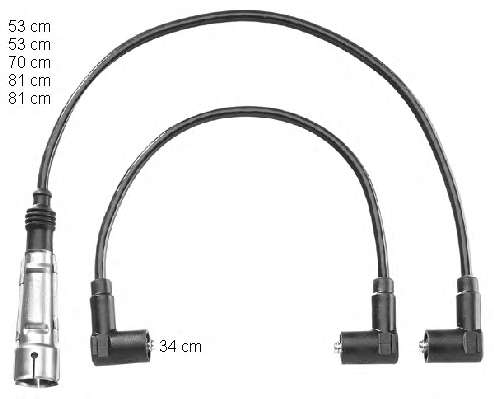 Комплект проводов зажигания