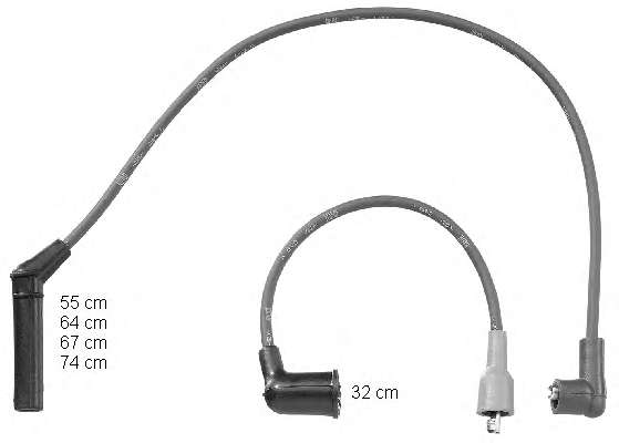 Комплект проводов зажигания