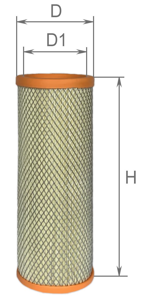 Елемент фільтруючий повітряний, модель AF0034, ТМ