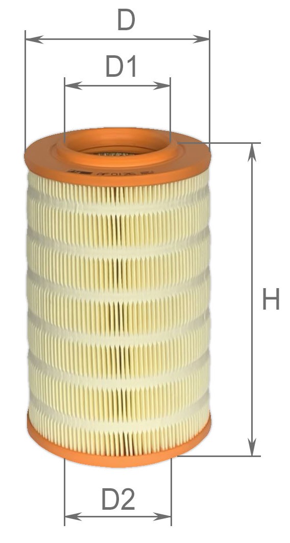 Елемент фільтруючий повітряний, модель AF0126, ТМ 