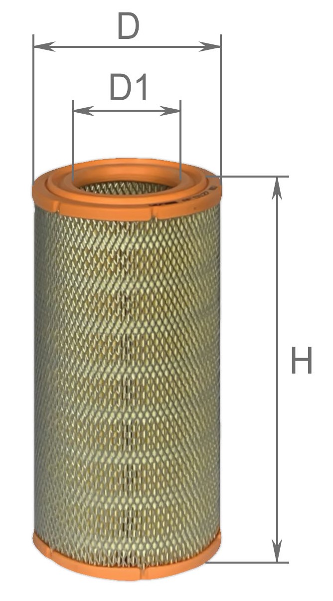Елемент фільтруючий повітряний, модель AF0127, ТМ 
