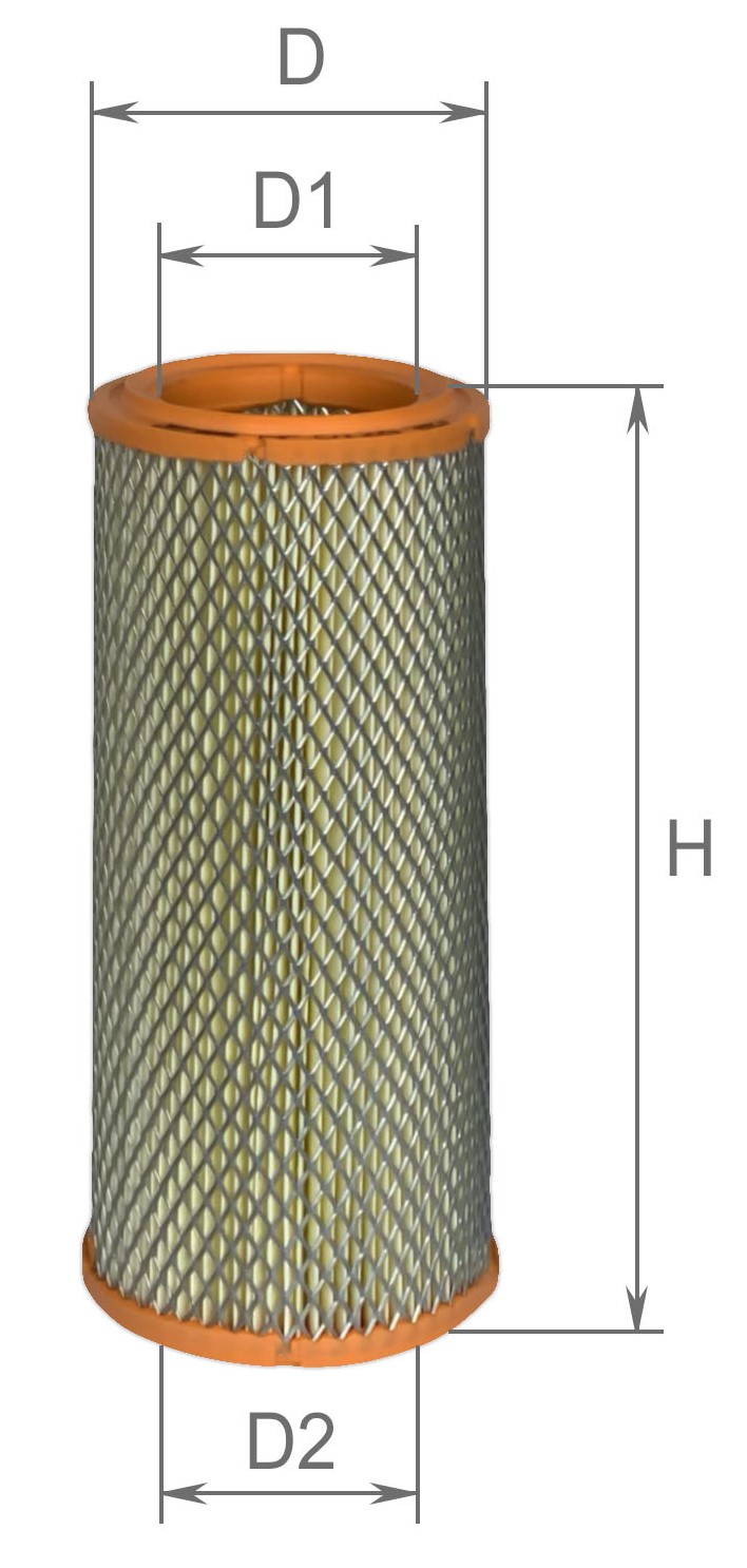 Елемент фільтруючий повітряний