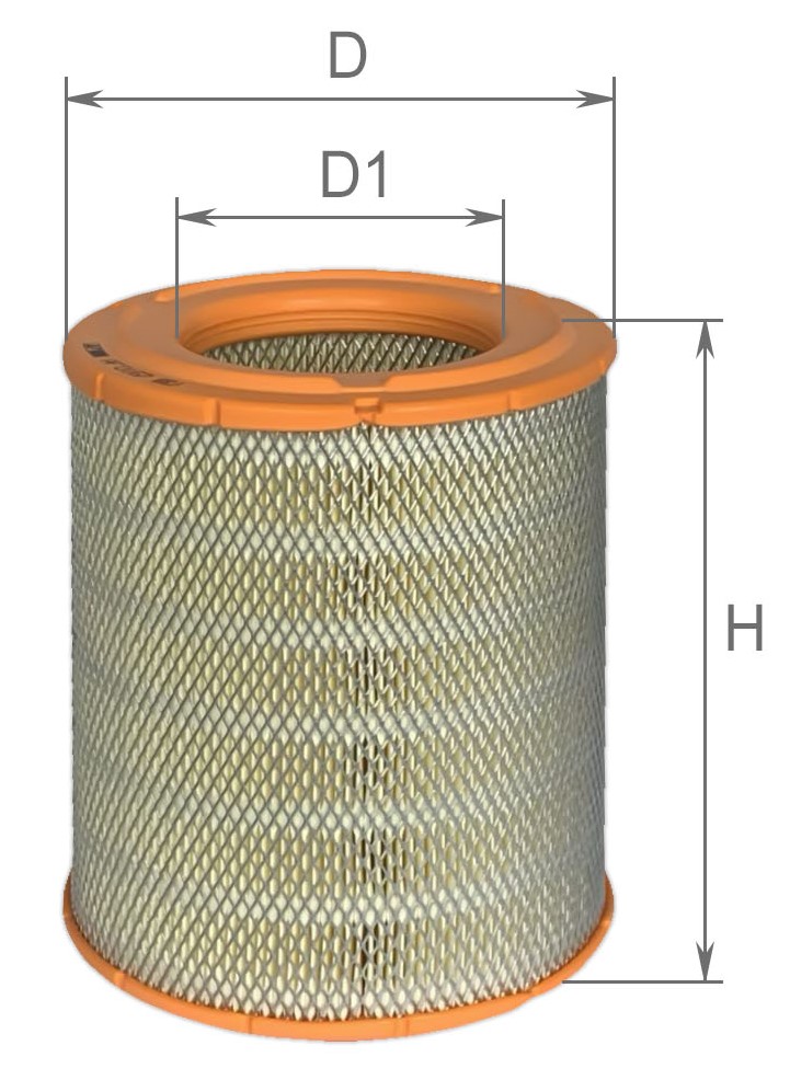 Елемент фільтруючий повітряний, модель AF0167, ТМ 