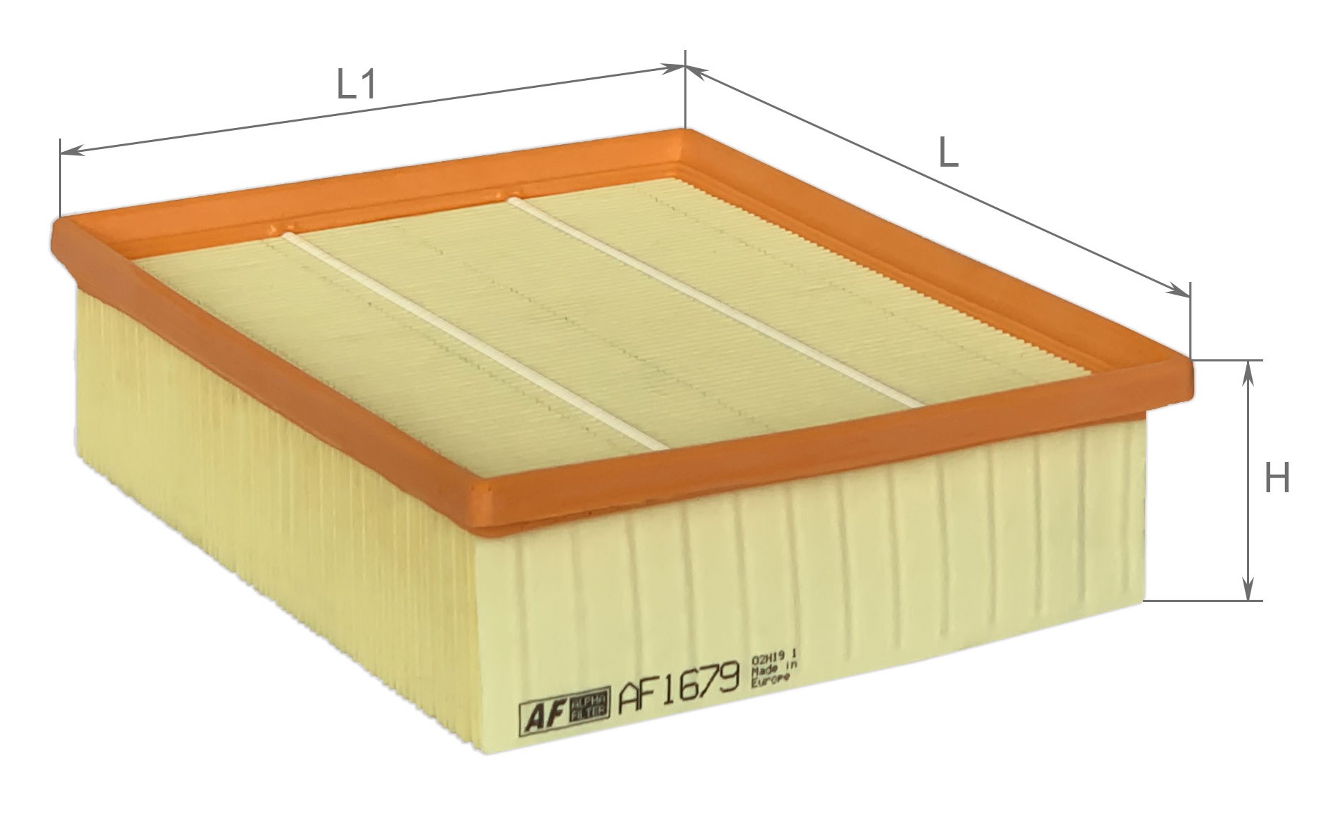 Елемент фільтруючий повітряний