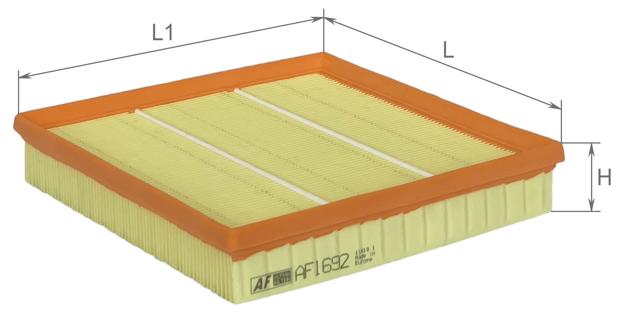 Елемент фільтруючий повітряний, модель AF1692, ТМ 