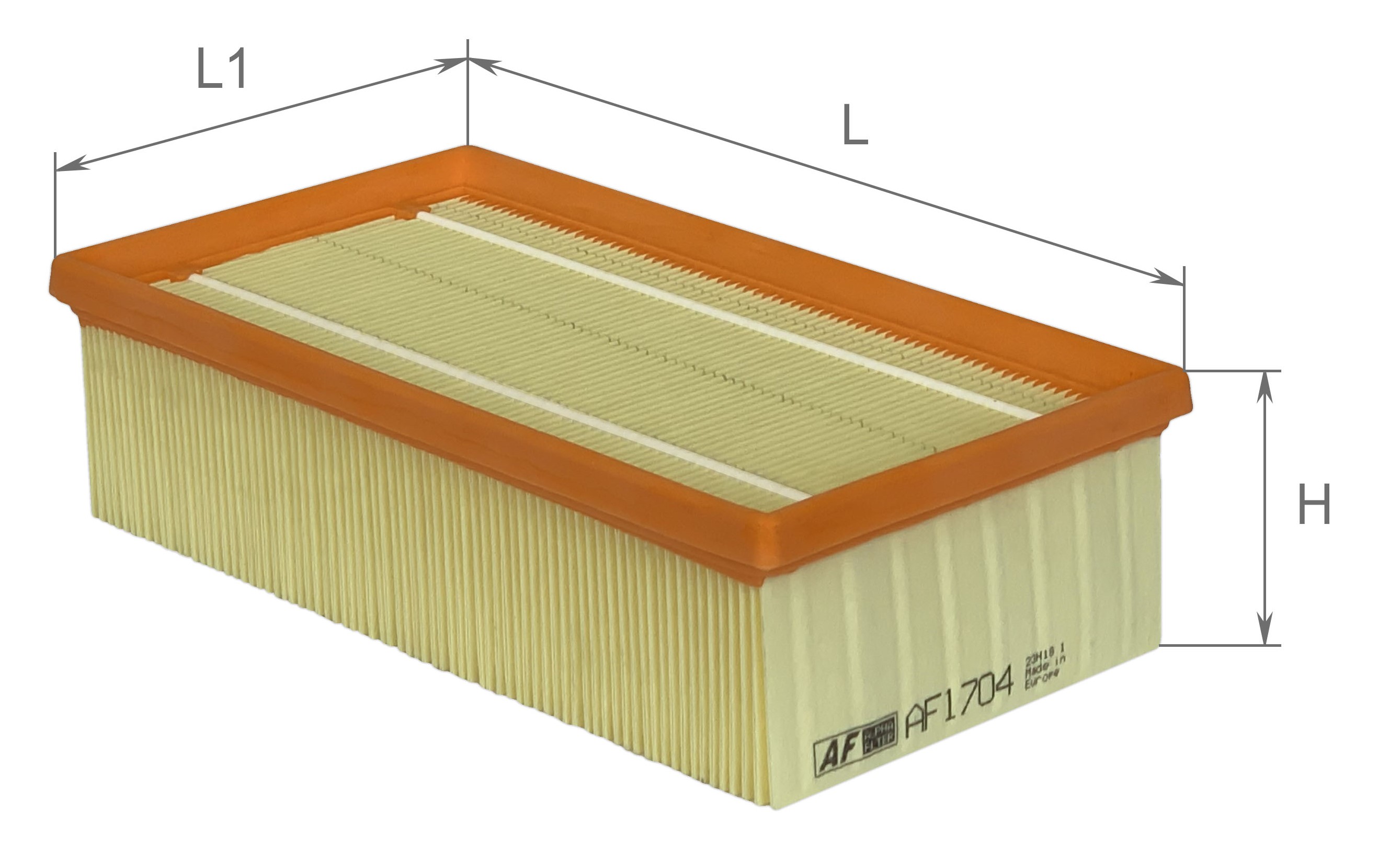 Елемент фільтруючий повітряний, модель AF1704, ТМ 