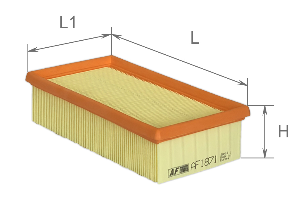 Елемент фільтруючий повітряний, модель AF1871, ТМ 