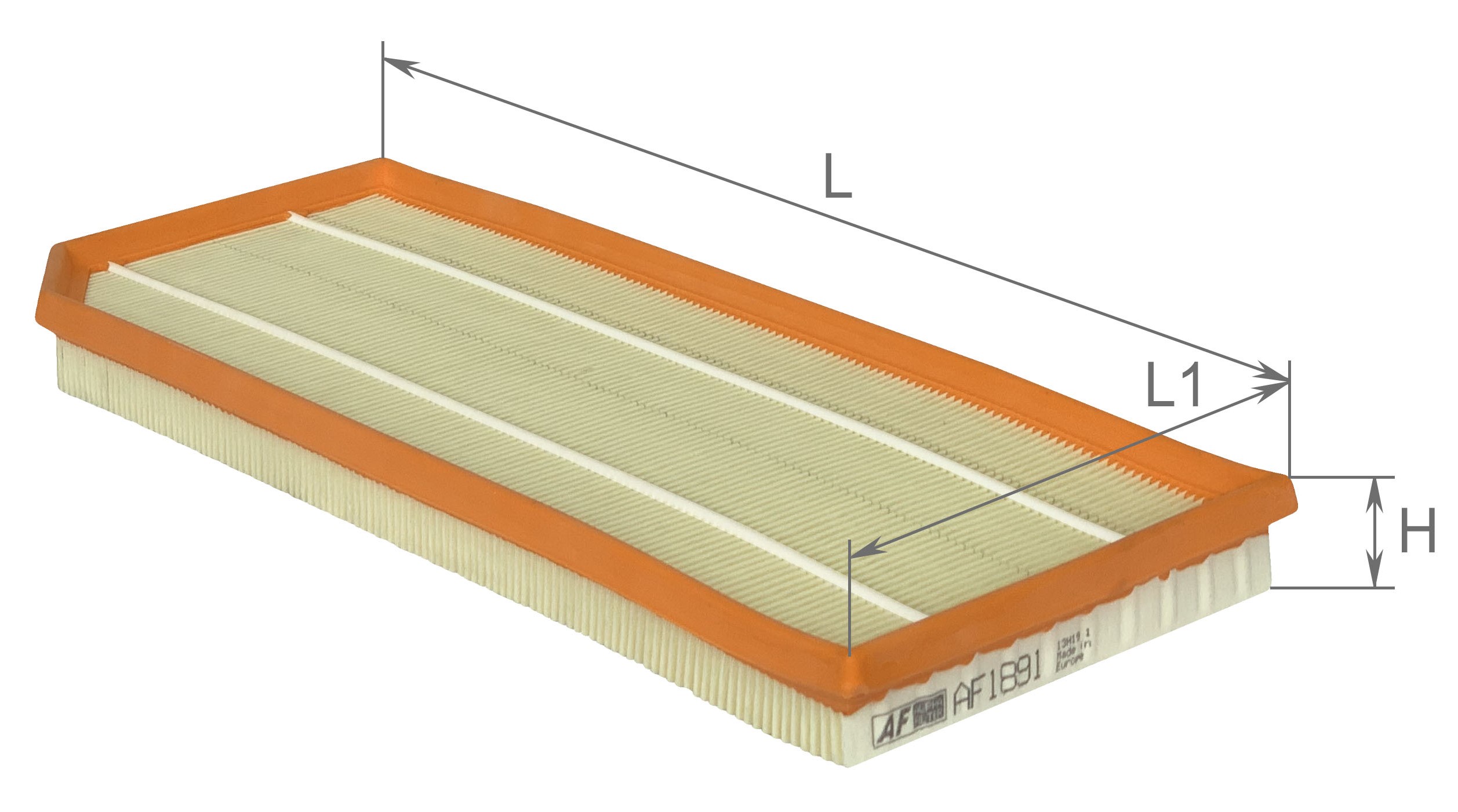 Елемент фільтруючий повітряний, модель AF1891 ТМ 