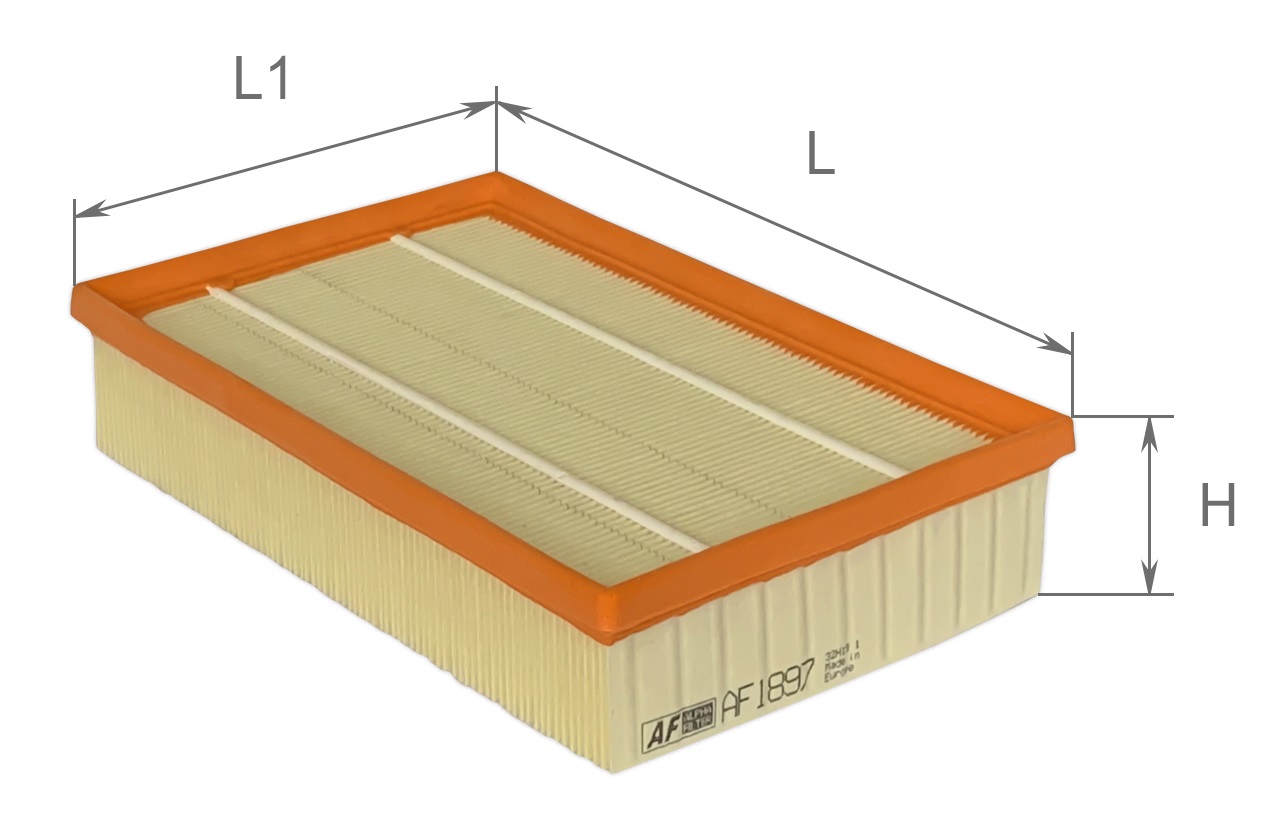 Елемент фільтруючий повітряний, модель AF1897 ТМ 