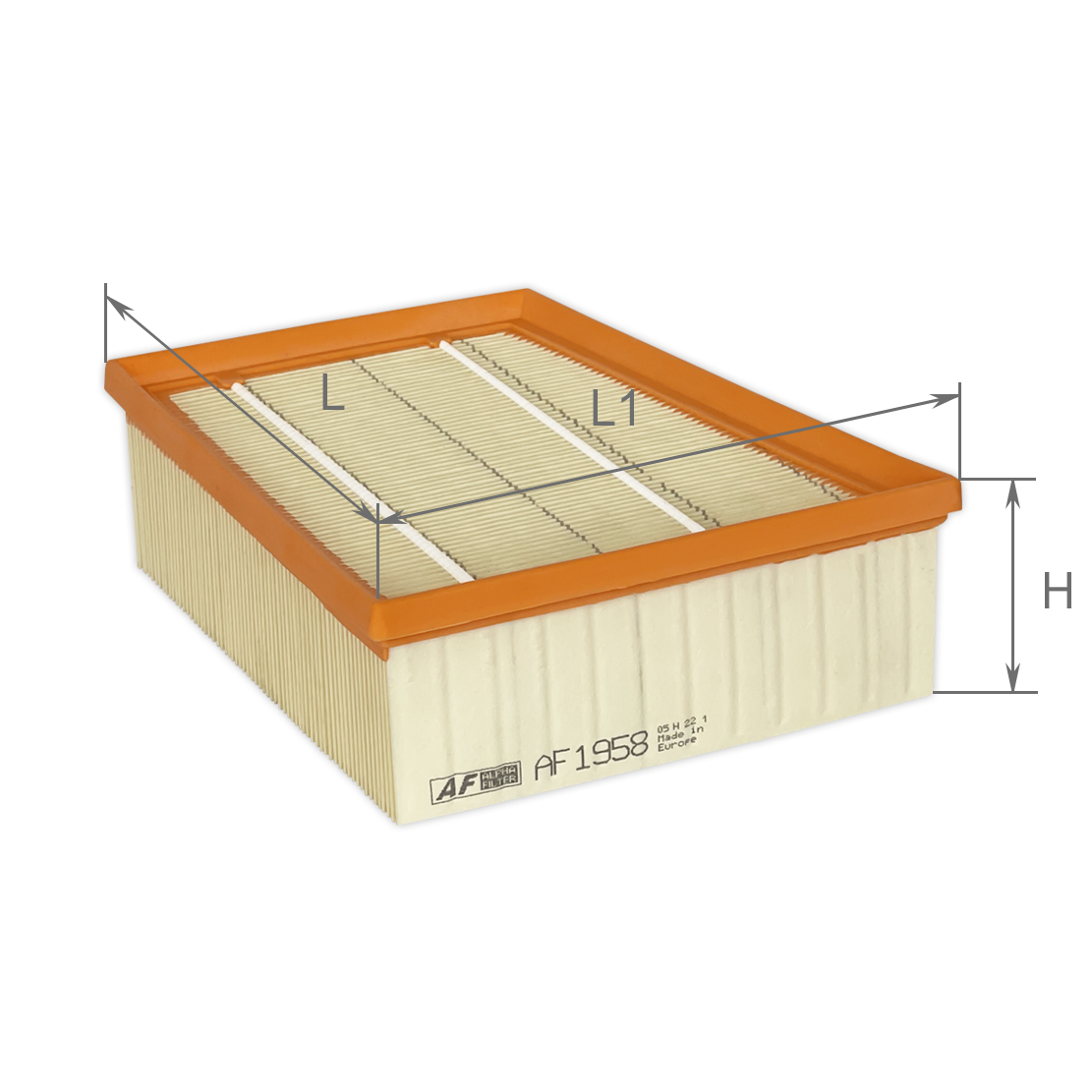 Елемент фільтруючий повітряний, модель AF1958 ТМ 