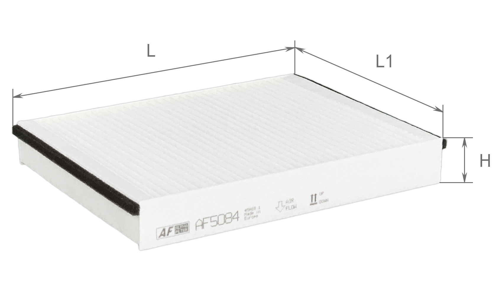 Елемент фільтруючий повітряний салону, модель AF5084, ТМ 