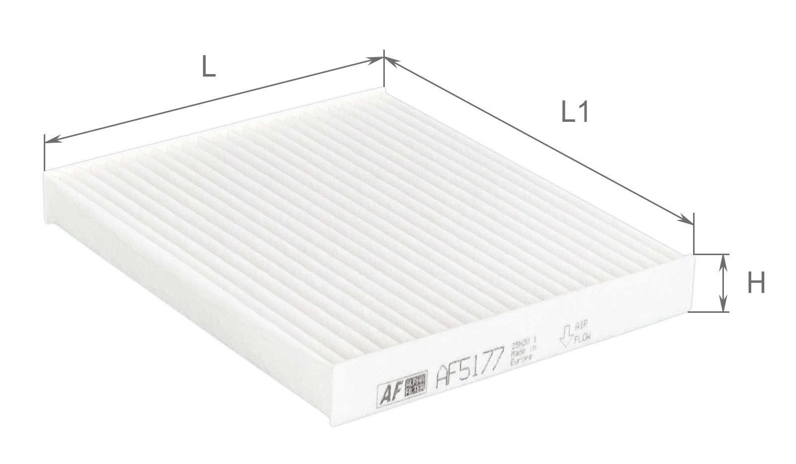 Елемент фільтруючий повітряний салону, модель AF5177 ТМ 