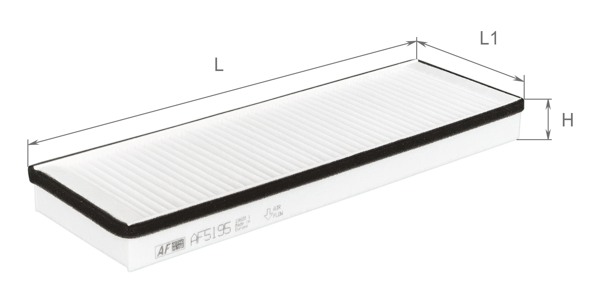 Елемент фільтруючий повітряний салону, модель AF5195 ТМ 